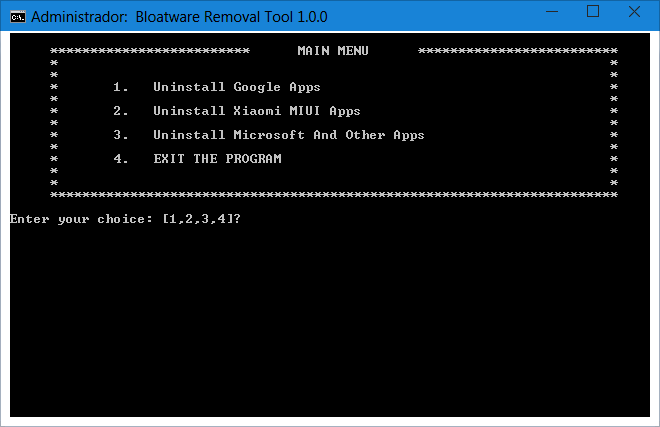 MIUI Bloatware Removal Tool 1.0.0-02.png